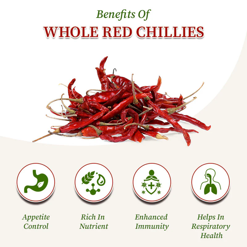 Dry Red Chilly Benefits